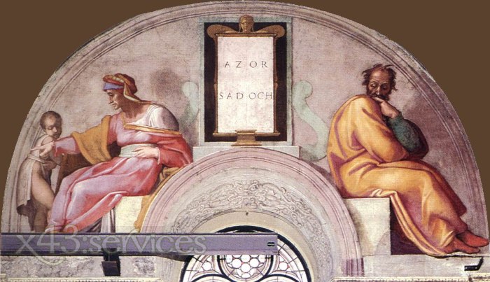 Michelangelo Buonarroti - Azor Zadok